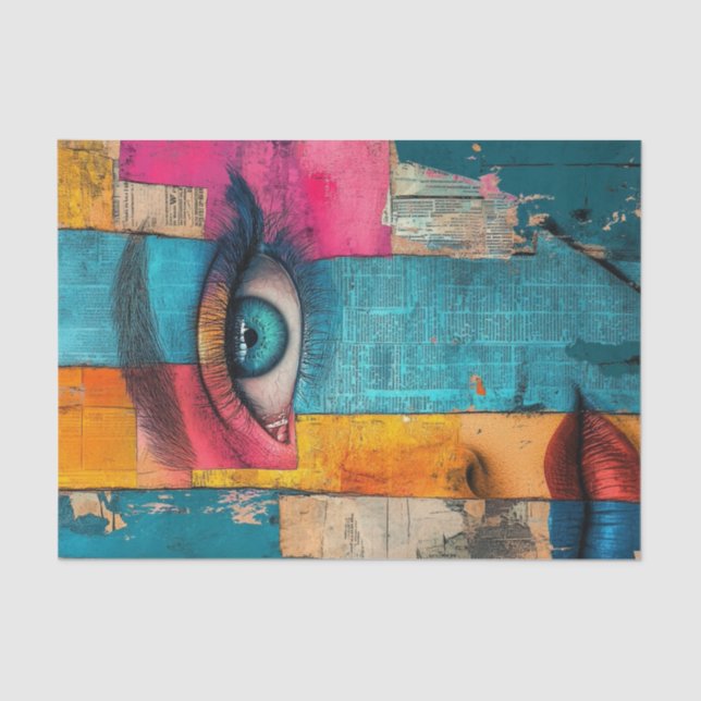 I C U Collection6 Tissue Paper (Front)