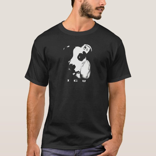 I C U Dark Apparel T-Shirt (Front)
