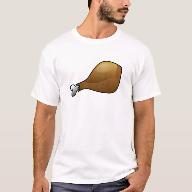 I Call Drumstick! - Thanksgiving Turkey Leg T-Shirt (Front)