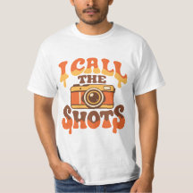 I Call The Shots Vintage Groovy Camera Photography