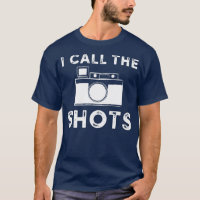 I call the shots White Graphic