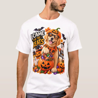 I Came for the Treats Funny Halloween Dog T-Shirt