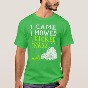 Lawn Mowing Shirt, Grass Shirt, Lawn Care Shirt: Moweiser King of