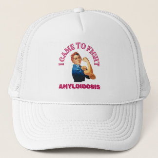 I CAME TO FIGHT AMYLOIDOSIS/ AWARENESS/ UNISEX TRUCKER HAT