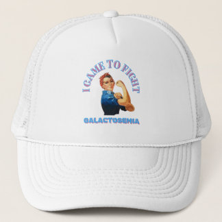 I CAME TO FIGHT GALACTOSEMIA/ AWARENESS/ UNISEX TRUCKER HAT