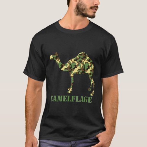 I Camel Camouflaged Camo Pants Hump Day T_Shirt