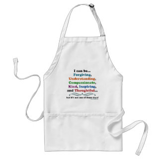 I can be Forgiving Adult Apron