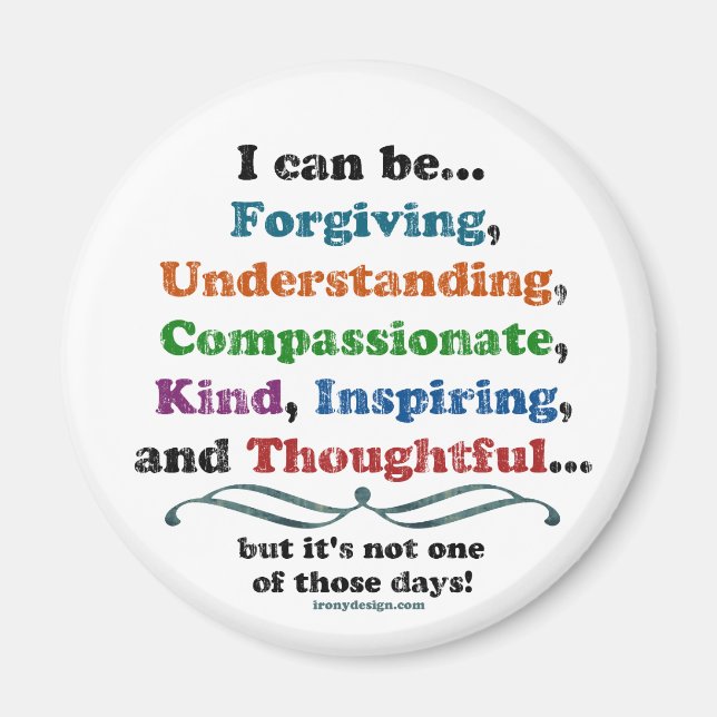I can be Forgiving Magnet (Front)