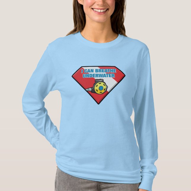 I Can Breathe Underwater T-Shirt (Front)