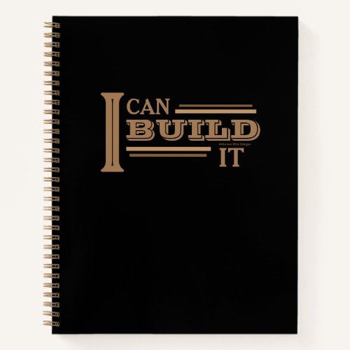 I Can Build It 8.5" x 11" Planner/ Notebook