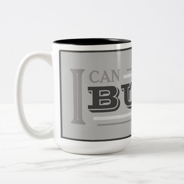 I Can Build It Coffee Mug (Gray) (Left)