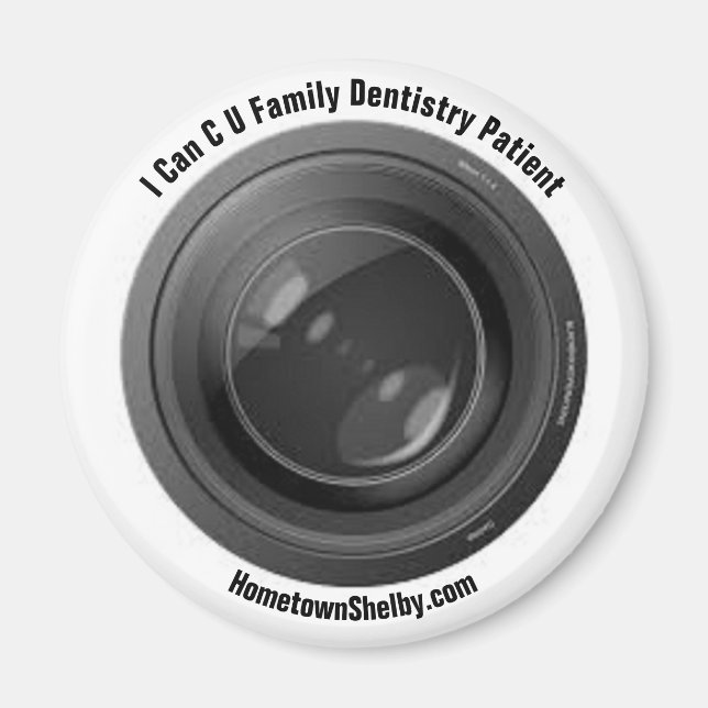 I Can C U Magnet (Front)