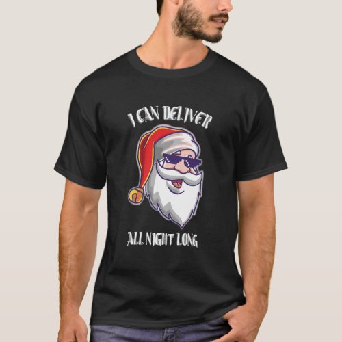 I Can Deliver All Night Long Naughty Funny Joke Sa T_Shirt