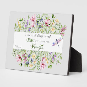 I Can Do All Things Bible Verse Plaque