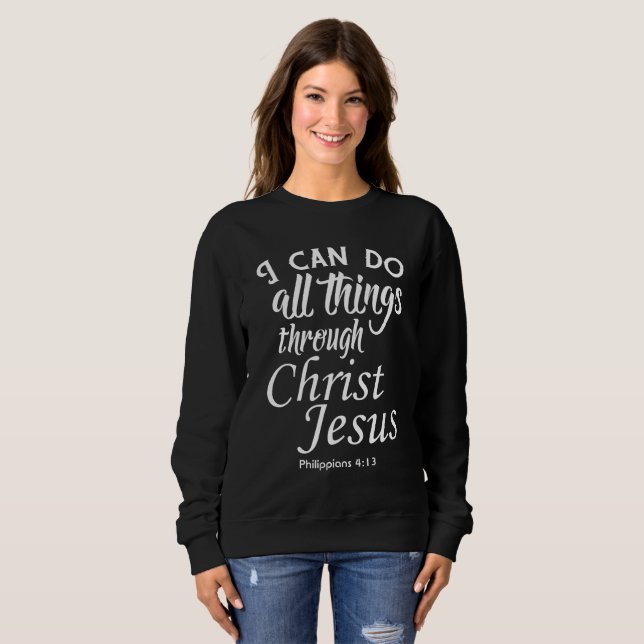 I Can Do All Things Bible Verse Shirts (Front Full)