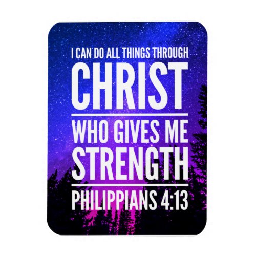 I Can Do All Things Christian Bible Verse Magnet