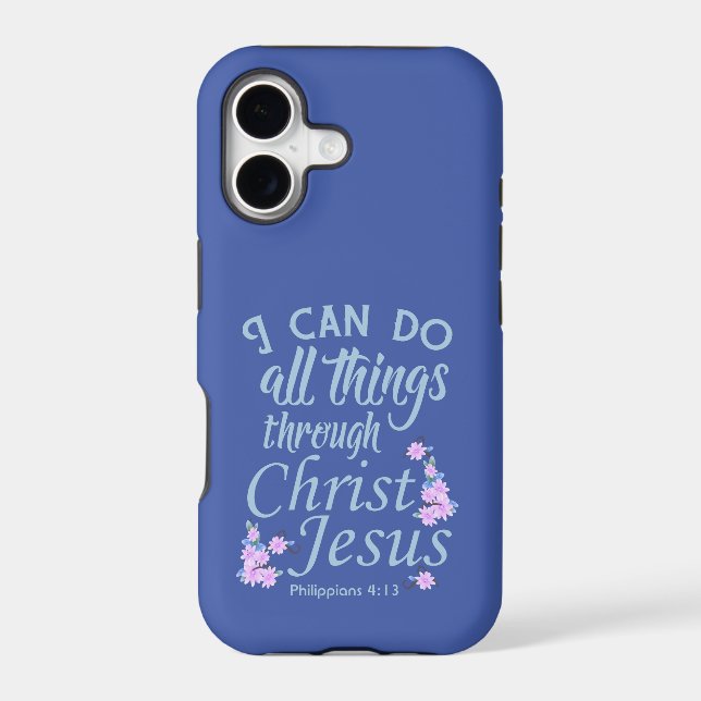 I can do all Things Iphone Case (Back)