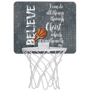 Verse Mini Basketball Hoops Zazzle