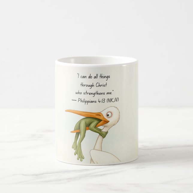 I can do all things Mug (Center)