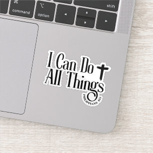 I Can Do All Things Philippians 4:13 Sticker