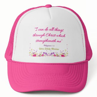 I can do all things Philippians 4:13 Trucker Hat