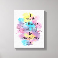 I can do all things through Christ