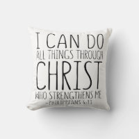 I Can Do All Things Through Christ, Philippians 4