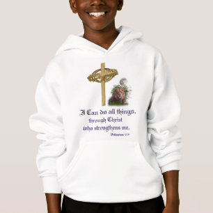 I can do all things through Christ scripture Hoodie