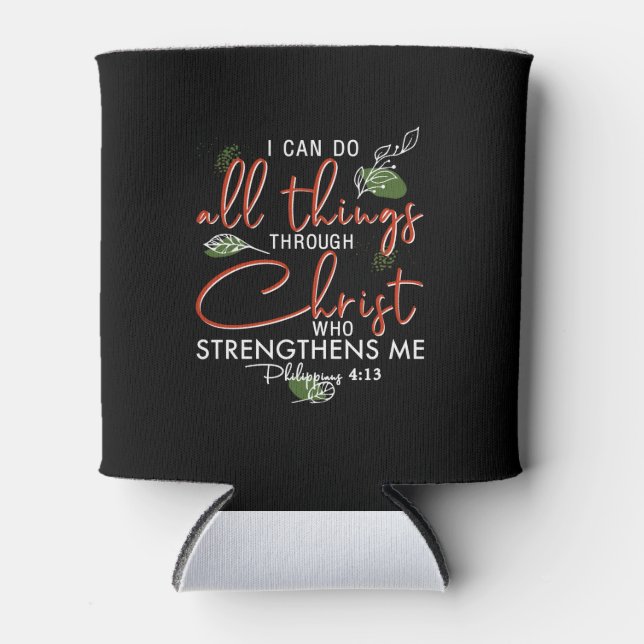 I Can Do All Things Through Christ Who Strengthens Cooler (Front)