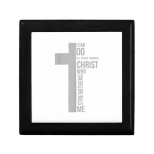 I Can Do All Things Through Christ Who Strengthens Gift Box