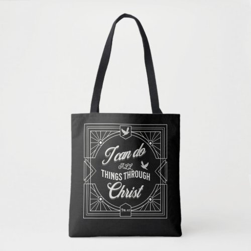 I can do all things tote bag