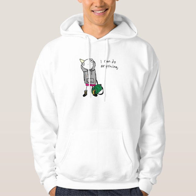 "I can do anything" Hoodie (Front)