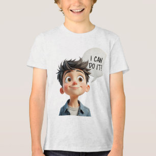 i can do it! Tri-Blend shirt