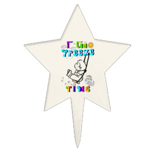 I Can Freeze Time Cake Topper
