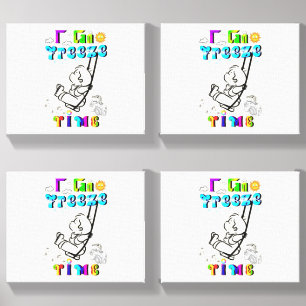 I Can Freeze Time Canvas Photo Tile