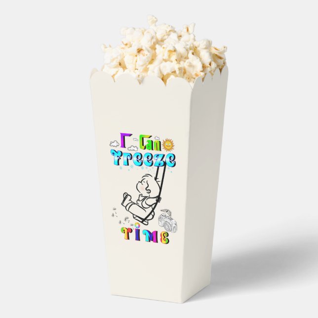 I Can Freeze Time Favor Boxes (Popped)
