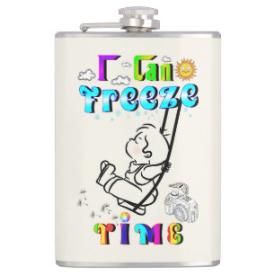 I Can Freeze Time Flask