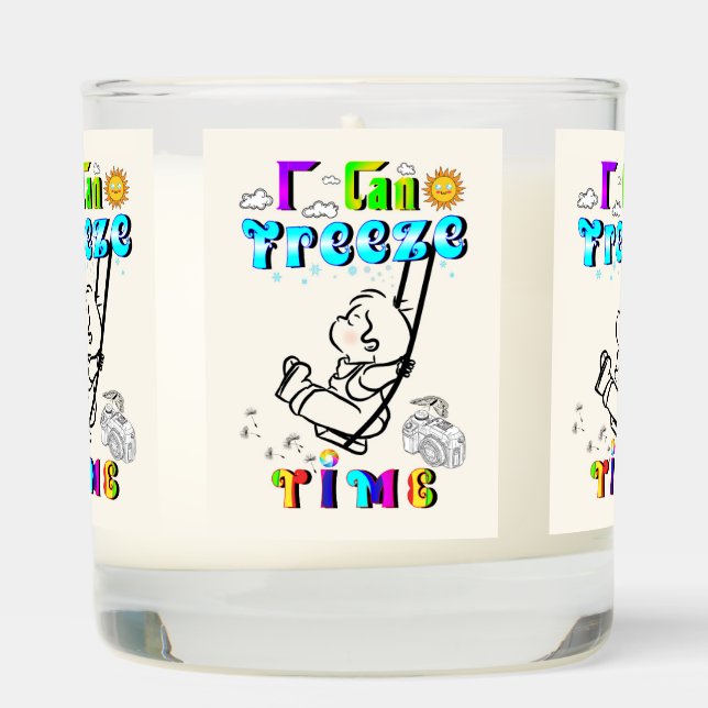 I Can Freeze Time Scented Candle (Right)