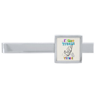 I Can Freeze Time Silver Finish Tie Bar