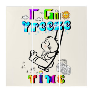 I Can Freeze Time Triptych