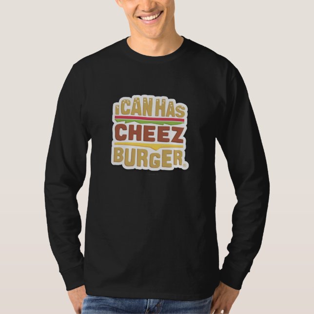 I Can Has Cheezburger (shadow) T-Shirt (Front)