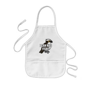 I Can Has Fish? Kids' Apron