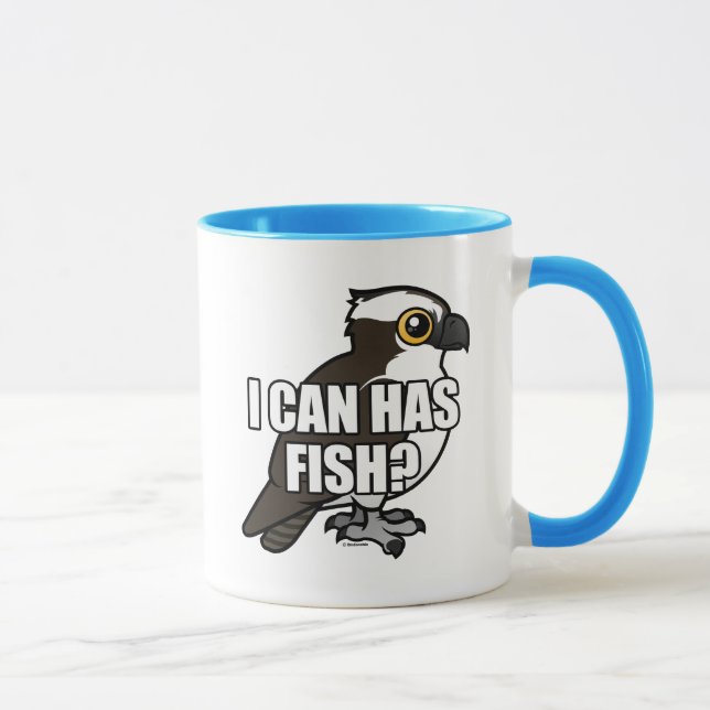 I Can Has Fish? Mug (Right)