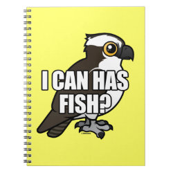 Osprey: I Can Has Fish? Photo Notebook (6.5