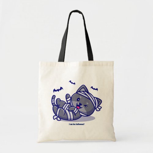 I Can Has Halloween Tote Bag