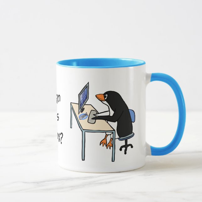 I can has Linux? Mug (Right)