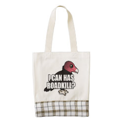 I Can Has Roadkill? LIFE Line Tote Bag
