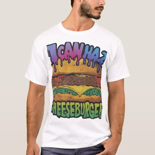 I Can Haz Cheeseburger T_Shirt