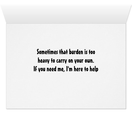 I can help you card (Inside Horizontal (Bottom))