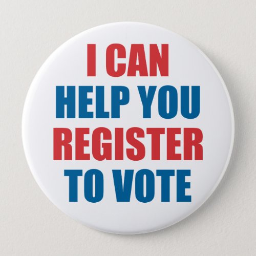 I CAN HELP YOU REGISTER TO VOTE BUTTON